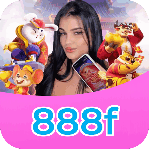 Interface do aplicativo 888f mostrando jogos disponíveis no iOS e Android